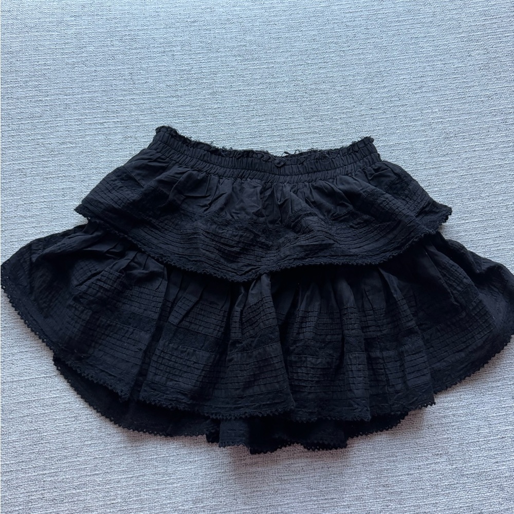 LoveShackFancy Ruffle Mini Skirt